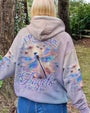 I Believe There Are Angels Among Us Pastel Dragonfly Memorial AOP Shirts _13_ i8dAf
