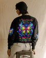 I Believe There Are Angels Among Us Rainbow Butterfly Psychedelic Galaxy AOP Shirts _3_ LcL75