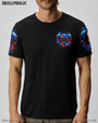 I Have 3 Sides Patriotic American Flag Skull Funny Crazy Graphic AOP Shirts _3_ Gsv6L