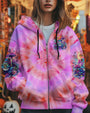 I Have So Mushroom in My Heart for You Tie Dye Cute Psychedelic Frog AOP Shirts _6_ ujr1Z