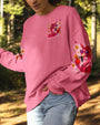 If A Glass of Wine is Good for You Imagine Flamingo Drink Cocktail Design for Women AOP Shirts _8_ OjHKq