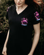 If Its Pink and Sparkly I Need It Flamingo Glamorous Glitter Graphic Tee for Women AOP Shirts _4_ 7Mdds