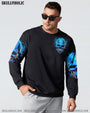 Ill Put You In The Trunk Don_E2_80_99t Test Me Blue Flame Skull Quote AOP Shirts _11_ SU2J4