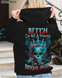 Im Not A Princess Im The F Queen Funny Skyll Gothic Queen Graphic for Women AOP Shirts _5_ sManx