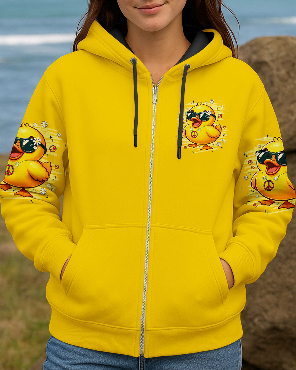 Im Not Short Im just Compact and Ridiculously Adorable Duck AOP Shirts _8_ 2I4YR