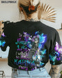In My Next Life I Want to Be the Karma Fairy Goth Skull and Butterfly Graphic AOP Shirts _8_ jTj0f