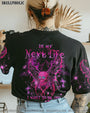 In My Next Life I Want to be the Karma Pink Skull Wings Graphic for Women AOP Shirts _11_ 5sIja