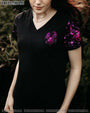 In My Next Life I Want to be the Karma Pink Skull Wings Graphic for Women AOP Shirts _12_ f41xE