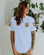 In a Field of Roses Be a Wildflower Vintage Floral Graphic for Women AOP Shirts _12_ 2ajhf