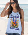 In a Field of Roses Be a Wildflower Vintage Floral Graphic for Women AOP Shirts _7_ tzxTI