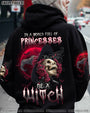 In a World Full of Princesses Be a Witch Skull and Rose Graphic AOP Shirts _1_ ocRFh
