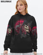 In a World Full of Princesses Be a Witch Skull and Rose Graphic AOP Shirts _2_ DB7UN