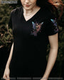 In my next life I want to be the Karma Fairy Skull Gothic Wings Roses AOP Shirts _8_ B3t2z