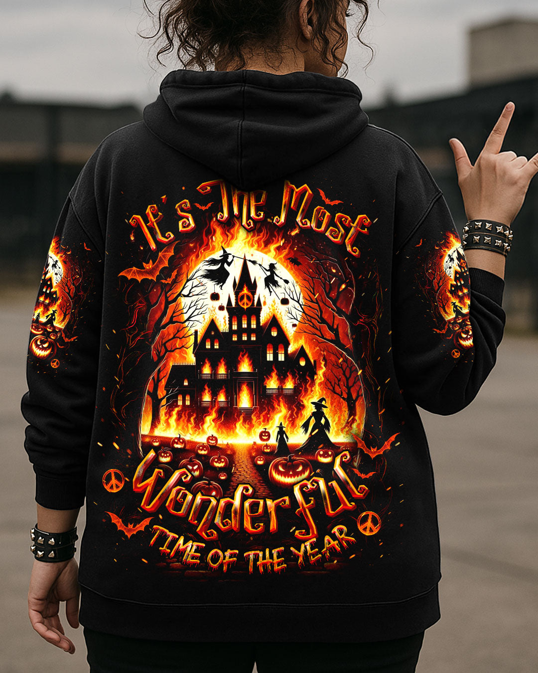 It_E2_80_99s the Most Wonderful Time of the Year Halloween Spooky Haunted House AOP Shirts _7_ mokxX
