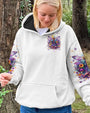 Just Breathe Everything Is Going To Be Okay Colorful Dragonfly Floral AOP Shirts _14_ pzrYF