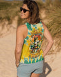 Just Breathe Everything Is Going To Be Okay Frog Playing Guitar Hippie AOP Shirts _11_ O19Z4