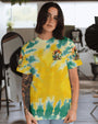 Just Breathe Everything Is Going To Be Okay Frog Playing Guitar Hippie AOP Shirts _13_ CXxLd