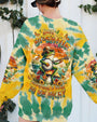 Just Breathe Everything Is Going To Be Okay Frog Playing Guitar Hippie AOP Shirts _7_ dKinU