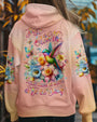 Just Breathe Everything Is Going To Be Okay Hummingbird Floral Pastel AOP Shirts _12_ 44zLw