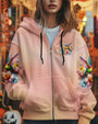 Just Breathe Everything Is Going To Be Okay Hummingbird Floral Pastel AOP Shirts _8_ tkYEi