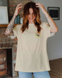 Just Breathe Everything Is Going To Be Okay Inspirational Butterfly Tulip Floral AOP Shirts _2_ dm63T
