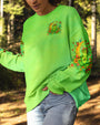 Just Breathe Everything Is Going To Be Okay Tie Dye Frog Graphic Tee for Women AOP Shirts _9_ PWcSe