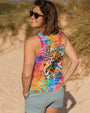 Just Breathe Everything Is Going To be Okay Tie Dye Dragonfly Graphic Tee for Women AOP Shirts _14_ Lf8Eh