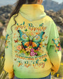 Just Breathe Everything Is Going to Be Okay Butterfly and Floral AOP Shirts _5_ Vv2av