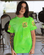 Just Breathe Everything Is Going to Be Okay Cute Frog Green Peaceful AOP Shirts _13_ dwrOA