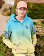 Just Breathe Everything Is Going to Be Okay Dragonfly and Flowers Motivational AOP Shirts _8_ F5mvO