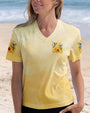 Just Breathe Everything Is Going to Be Okay Hummingbird and Floral AOP Shirts _6_ gFPC6
