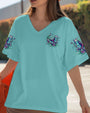 Just Breathe Everything Is Going to Be Okay Motivational Butterfly Quote AOP Shirts _12_ izqCU