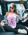 Just Breathe Everything Will Be Okay Tie Dye Dragonfly Graphic for Women AOP Shirts _9_ 9Lbww