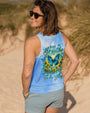 Just Breathe Everything is Going to Be Okay Butterfly Light Blue Design for Women AOP Shirts _14_ qmIvq