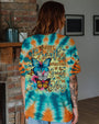 Just Breathe Everything is Going to Be Okay Tie Dye Butterfly Positive AOP Shirts _10_ 92IkH