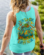 Just a Girl with a Gypsy Soul Peace Sign Car Tie Dye Design for Women AOP Shirts _14_ U3EVZ
