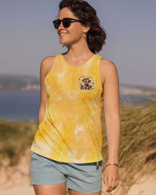 Kinda Boujee Kinda Broke Cute Cow with Sunglasses _26 Sunflower Design AOP Shirts _10_ qn9f1