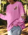 Kinda Boujee Kinda Broke Funny Cow Print with Retro Vibes and Floral Design AOP Shirts _2_ TNhiD