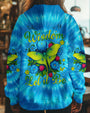Let It Be Whisper Words of Wisdom Luna Moth Tie Dye Design for Women AOP Shirts _8_ PqlJ3