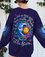 Live by the Sun Feel by the Moon Move by the Stars Sun and Moon Graphic AOP Shirts _9_ ObyQc