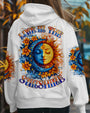 Live in the Sunshine Sun and Moon Floral Graphic AOP Shirts _8_ q9svV