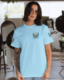 My Angel Has Paws Blue Wings Paw Pet Loss Remembrance AOP Shirts _13_ Zblus