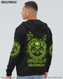 My Guns My Freedom Expect an Appropriate Response Green Skull Graphic Tee AOP Shirts _14_ g9lUa