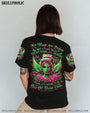 My Wings Are Broken One of Those Days Gothic Angel and Devil Neon Green Roses AOP Shirts _10_ bhNgA