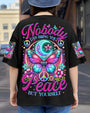Nobody Can Bring You Peace But Yourself Colorful Butterfly and Moon AOP Shirts _1_ XPPZW