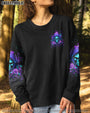 Not Anti Social Just Not User Friendly Skull Roses Gothic Graphic AOP Shirts _9_ NpBjk