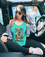 Old Hippies Crazy Grandparents Funny Peace sign with Flower AOP Shirts _11_ 4O0m5