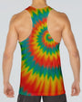 Old Hippies Dont Die Fade Into Crazy Grandparents Funny Tie Dye Design AOP Shirts _11_ vgVvU
