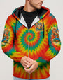 Old Hippies Dont Die Fade Into Crazy Grandparents Funny Tie Dye Design AOP Shirts _4_ Oj7dF