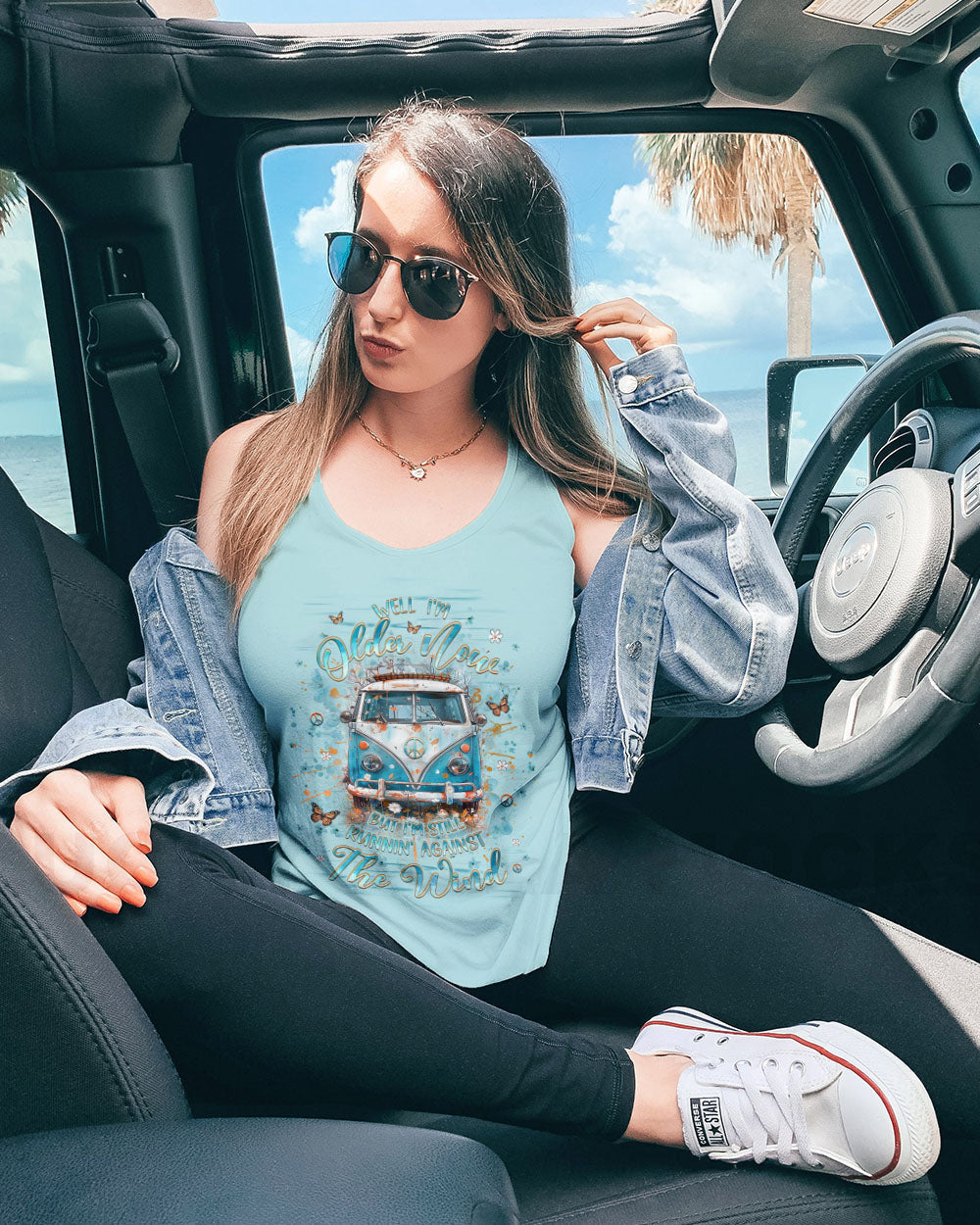 Older Now But Im Still Runnin Against The Wind Vintage VW Van AOP Shirts _12_ 3Flvq